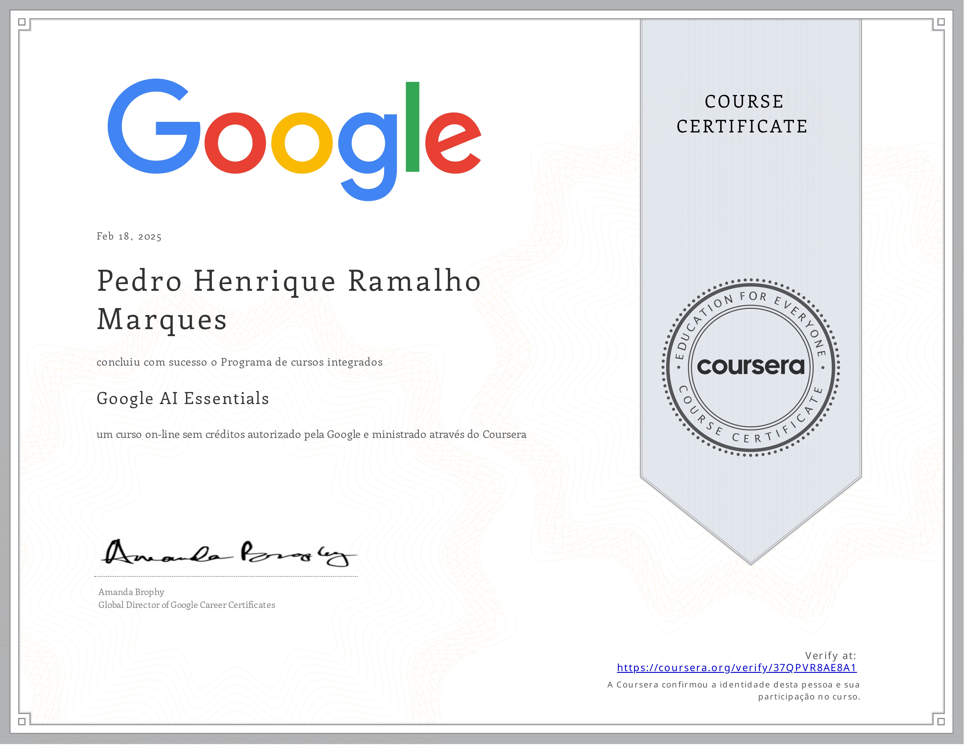 Google AI Essencials